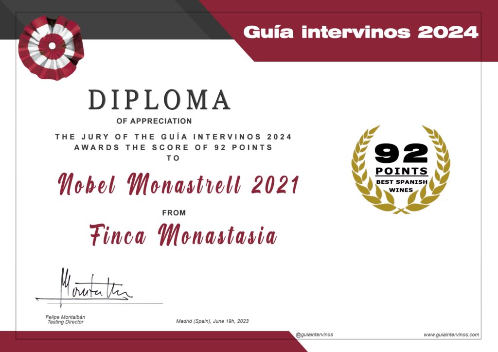 Premio Nobel Monastrell 2021